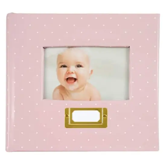 Pink Polka Dot 2-Up Photo Album by Recollections&trade; {1}