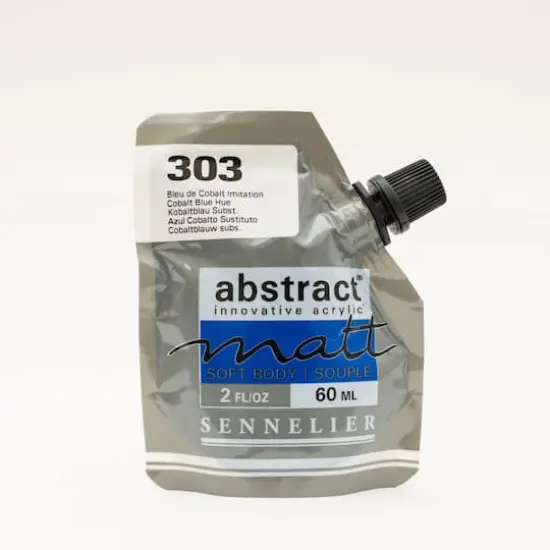 Sennelier Matt Abstract&reg; Acrylic, 60mL 303 Cobalt Blue Hue {1}
