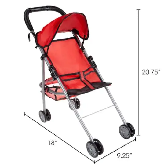 Toy Time Toy Stroller for 10" Baby Dolls {3}