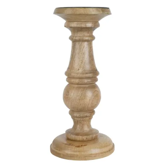 Wood Carved Pillar Candle Holder by Ashland&reg; {1}