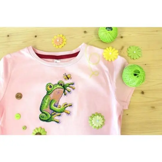 MP Studia Frog Cross Stitch Kit {5}