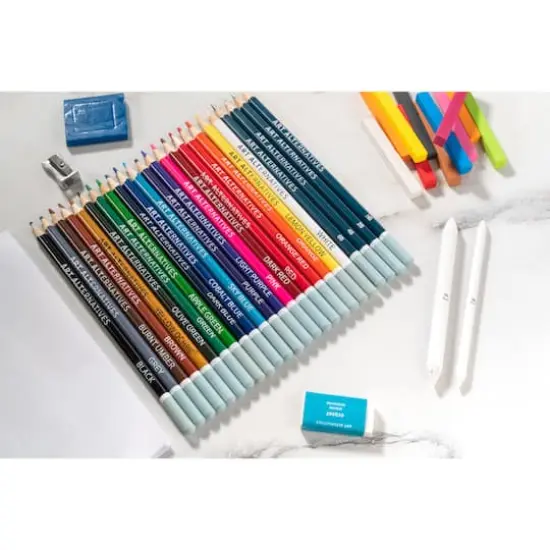 Art Alternatives 60-Piece Artist Drawing Art Set {5}