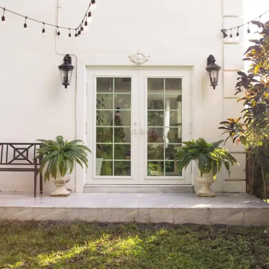 4ft. UV-Resistant Artificial Boston Ferns, 2ct. {3}