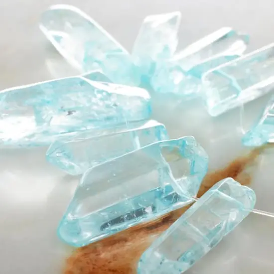 Sedona Light Blue Quartz Nugget Beads by Bead Landing&trade; {3}