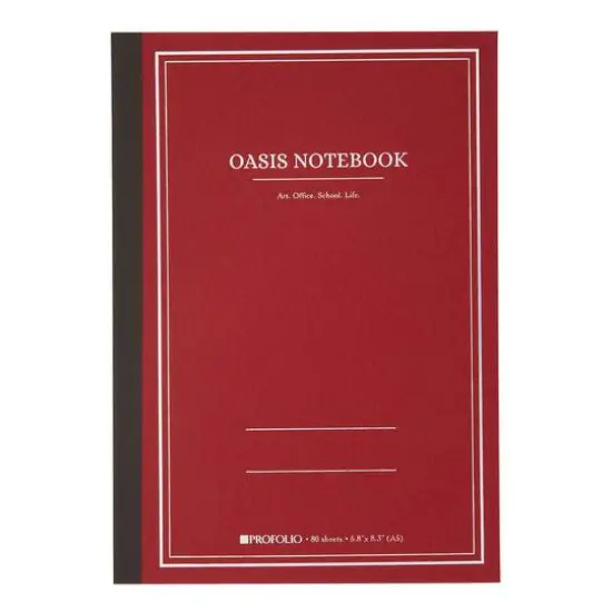 Itoya&reg; ProFolio&reg; Brick Oasis Notebook, A5 {1}