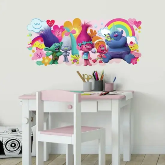 RoomMates Trolls Movie Giant Peel & Stick Wall Decal {3}