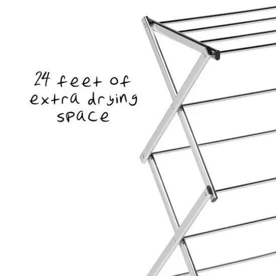 Honey Can Do Chrome Commercial Drying Rack {3}