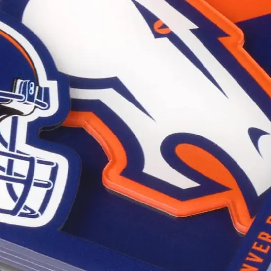 NFL 3D Logo Series Coaster Set Denver Broncos {5}