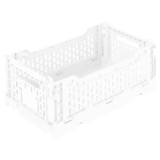 Simplify Collapsible Storage Crate White {1}
