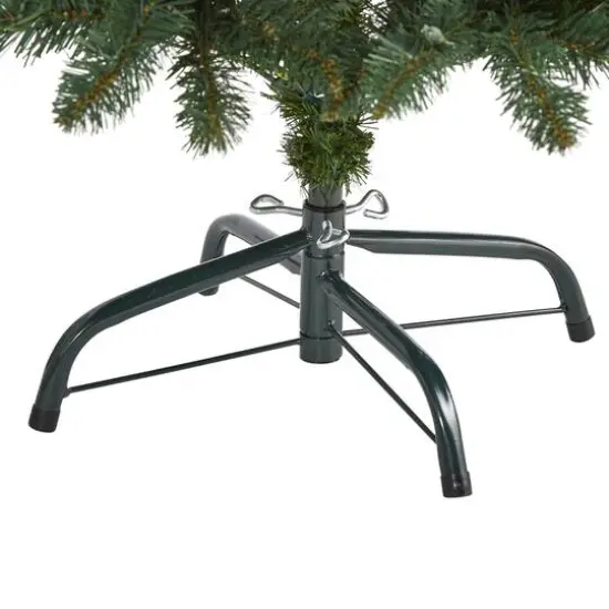 4ft. Pre-Lit Northern Rocky Spruce Artificial Christmas Tree, Clear LED Lights {7}