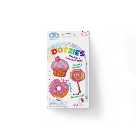 Diamond Dotz&reg; Yum Dotzies Stickers Kit {3}