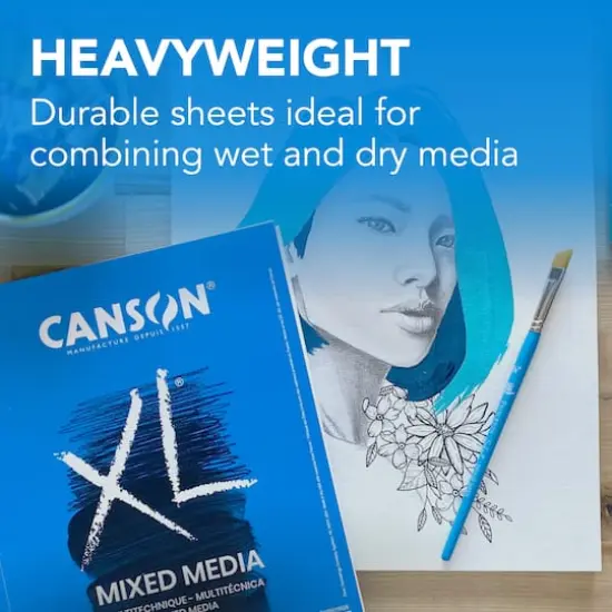 Canson&reg; XL&reg; Mixed Media Paper Pad, 22" x 30" {3}