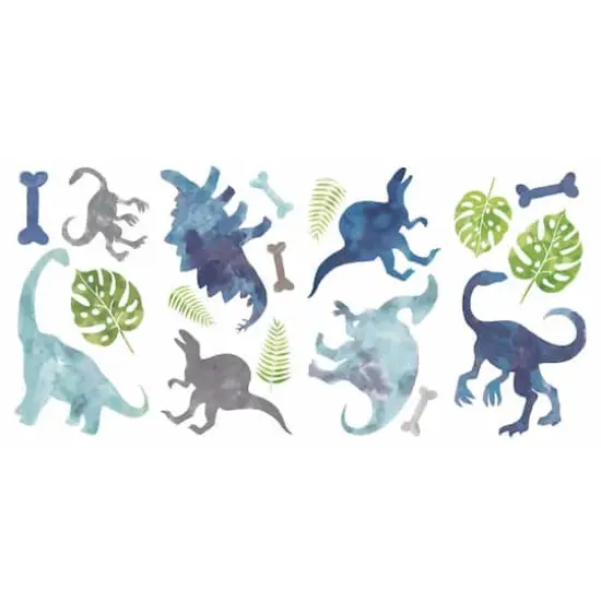RoomMates Watercolor Dinosaur Peel & Stick Wall Decals {5}