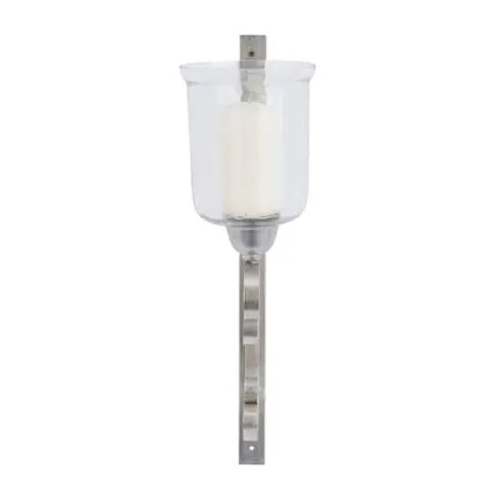 24" Silver Traditional Wall Sconce {4}