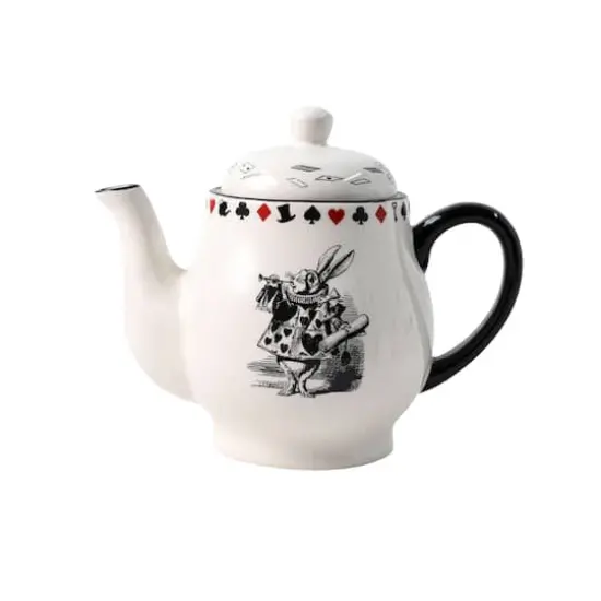36oz. White Rabbit Ceramic Tea Pot by Ashland&reg; {1}