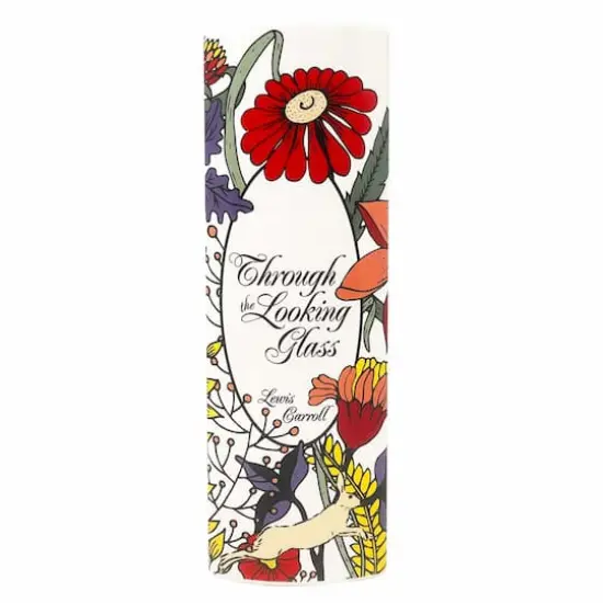 Steel Mill & Co. 7.75" Through the Looking Glass Book Vase {3}