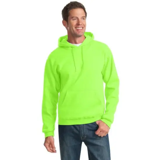 JERZEES&reg; NuBlend Pullover Hooded Sweatshirt Neon Green {4}
