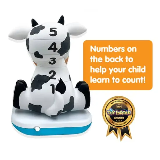 Stack-a-Roos Pals&trade; Baby Cow Stacking Animal Tower {7}