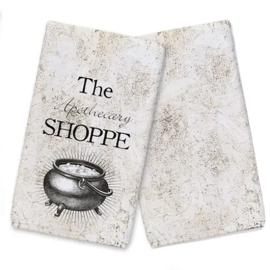 Apothecary Spot 16" x 25" Tea Towel - Set of 2 {1}