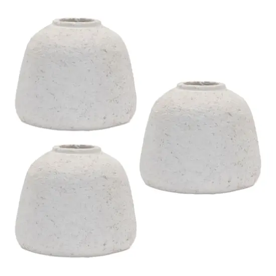 5" Distressed Terra Cotta Bud Vases, 3ct. {1}