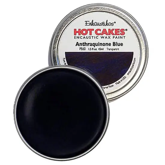 Enkaustikos&reg; Hot Cakes&reg; Encaustic Wax Paint, 1.5oz. Anthraquinone Blue {1}