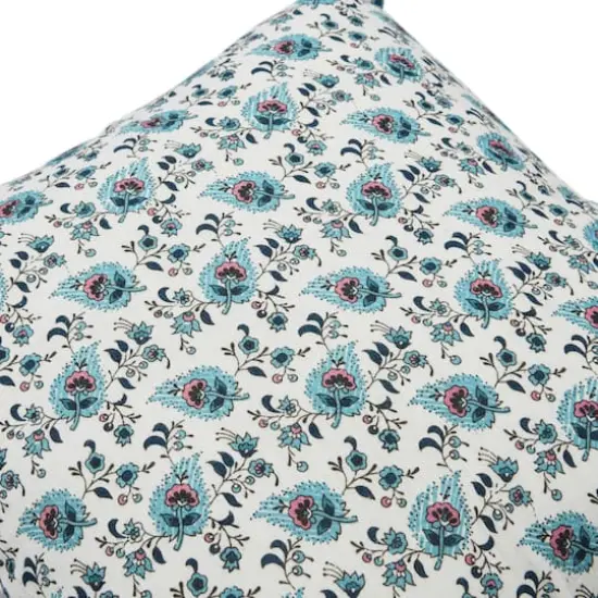 Hello Honey&reg; Paisley Print Cotton Square Pillow Cover {7}