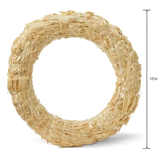 Decorative Straw Wreath by Ashland&reg; {9}