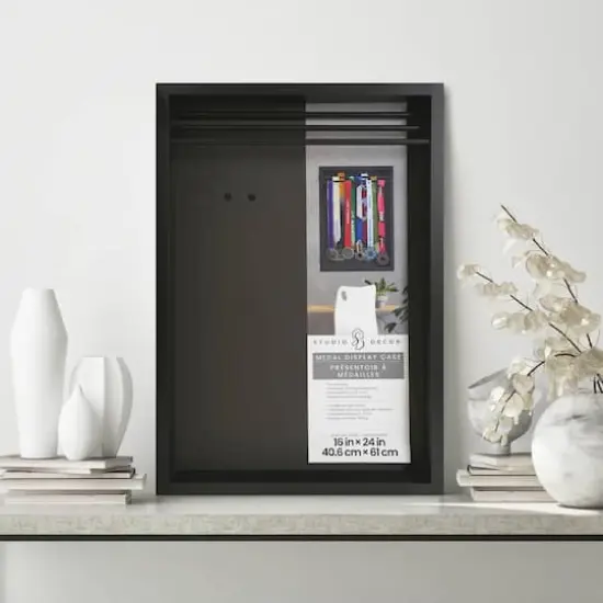 16" x 24" Black Medal Display Case by Studio D&eacute;cor&reg; {5}