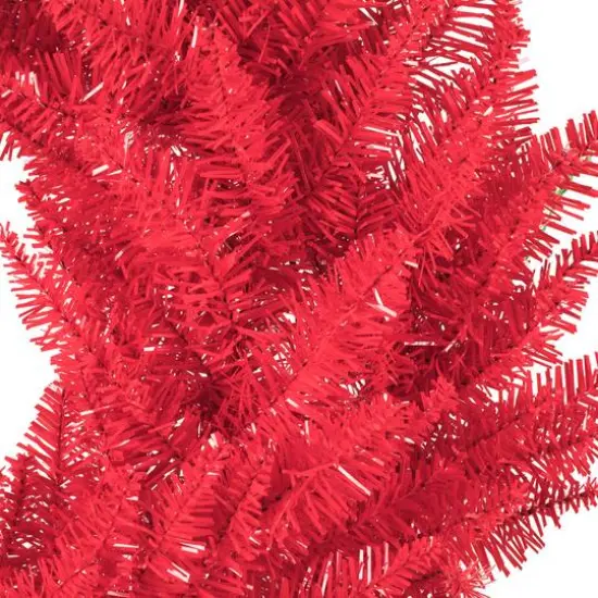 30" Unlit Red Fir Artificial Christmas Wreath {3}
