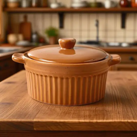 5" Rust Ceramic Ramekin by Ashland&reg; {4}