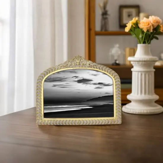 5" x 7" Gold Mantel Arch Tabletop Frame by Studio D&eacute;cor&reg; Treasured Finds {7}
