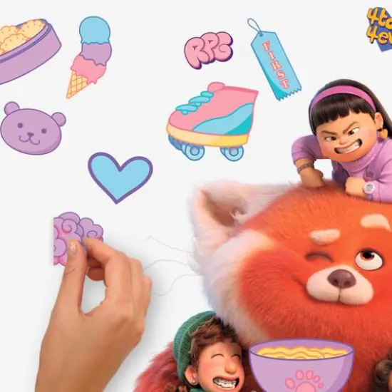 RoomMates Turning Red Peel & Stick Giant Wall Decals {6}