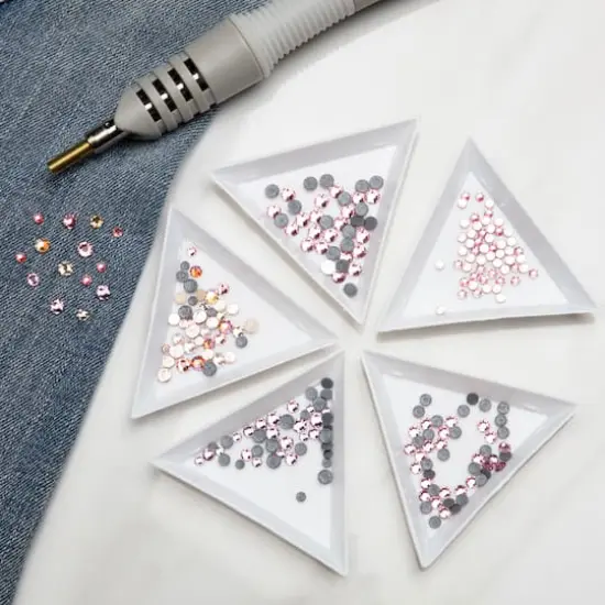 SS16 Round Hotfix Austrian Crystals by Bead Landing&trade;, 50ct. Light Rose {3}