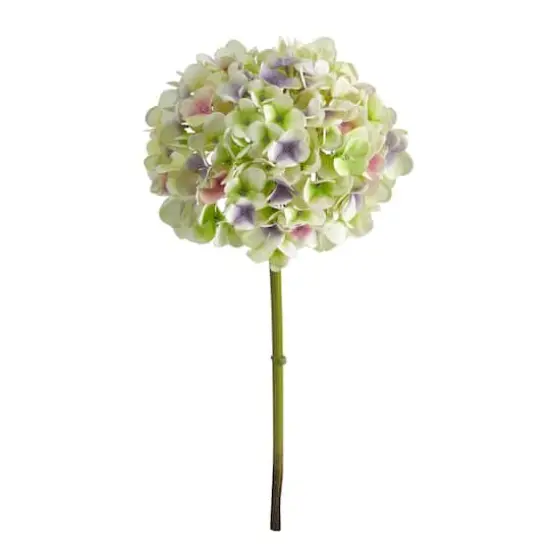 Multicolor Hydrangea Artificial Flower Stem, 3ct. {1}