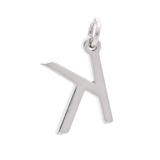 Sterling Silver Alphabet Charm by Bead Landing&trade; K {5}