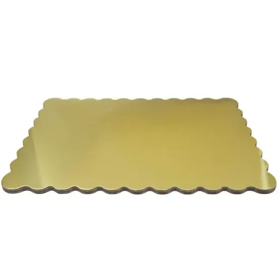 19" Gold Grease Resistant Cake Board, 4ct. by Makery&trade; {4}