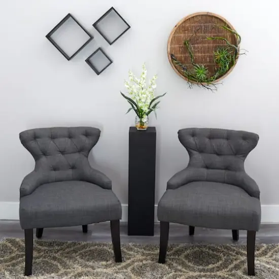 19" Green Dancing Lady Orchid Arrangement in Vase {4}