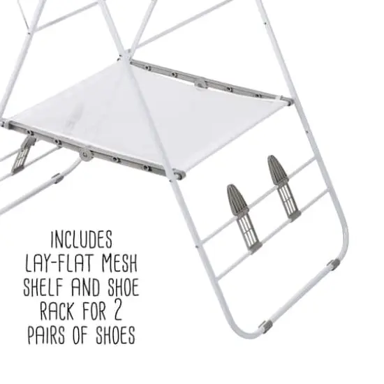 Honey Can Do Large Expandable & Collapsible Gullwing Clothes Drying Rack {10}