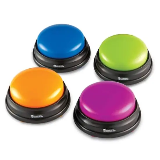 Learning Resources Answer Buzzers, 4ct. {1}