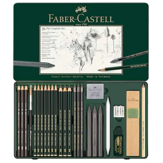 Faber-Castell Pitt Graphite 26-Piece Set {3}