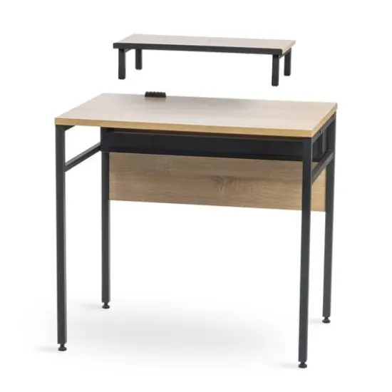 Iris&reg; Rustic Brown Computer Desk {5}