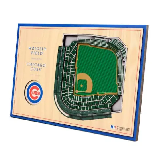 Baseball 3D StadiumViews Desktop Display Chicago Cubs {1}