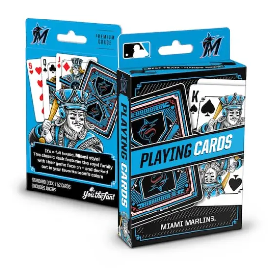 MLB Classic Series Playing Cards Miami Marlins {1}