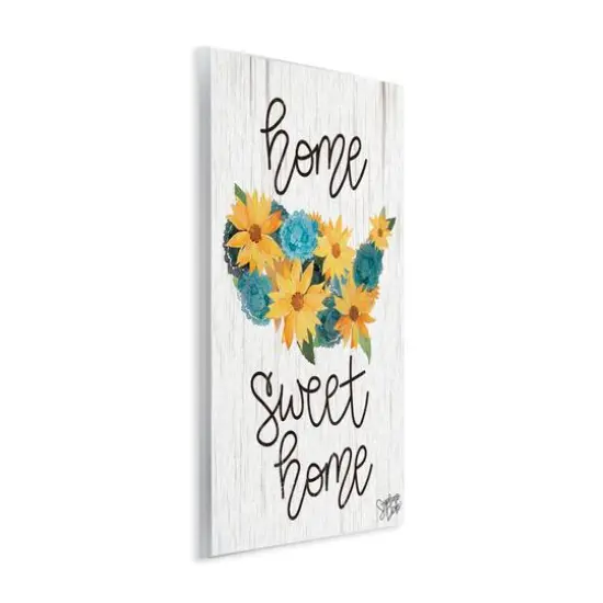 Stupell Industries Floral Americana Phrase Wall Plaque Art {4}