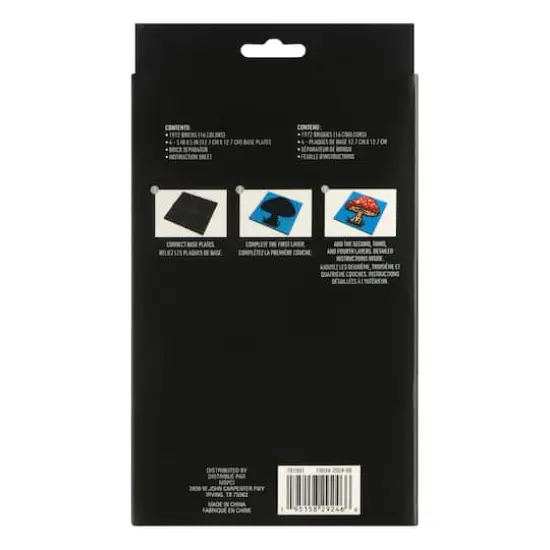 10" x 10" Mona Lisa Pixelated Brick Art Kit by Make Market&reg; {7}