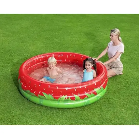 Bestway H2OGO! 66" Sweet Strawberry Pool {7}