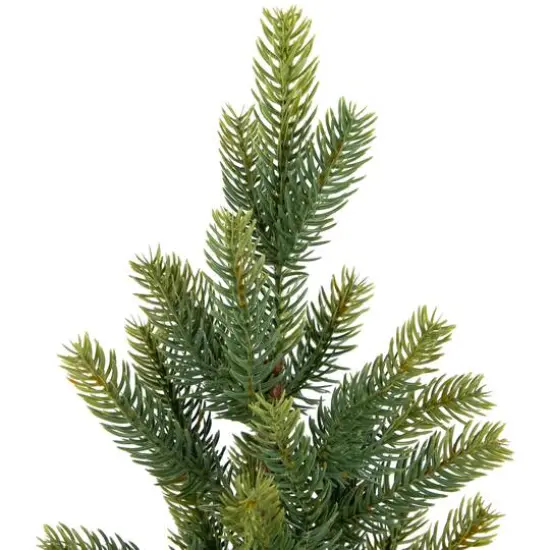 10.5", 15", & 18" Unlit Pine Artificial Christmas Tree with Burlap Base Set {5}