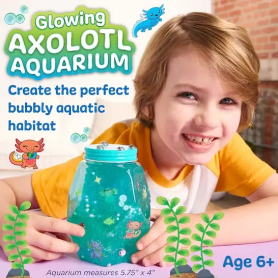 Creativity for Kids® Glowing Axolotl Aquarium {3}