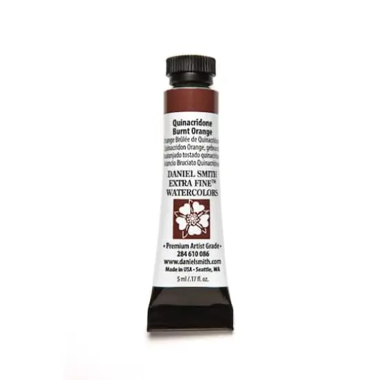 Daniel Smith Extra Fine&trade; Watercolor, 5mL Quinacridone Burnt Orange {1}