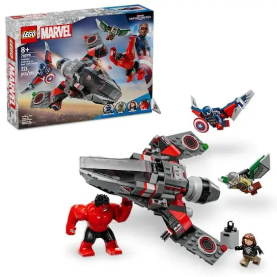 LEGO&reg; Marvel Captain America vs. Red Hulk Battle 76292 {1}
